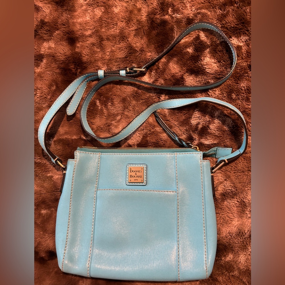 Turquoise Dooney and Bourke Crossbody